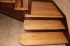 ступени деревянной лестницы из массива дуба фото 3